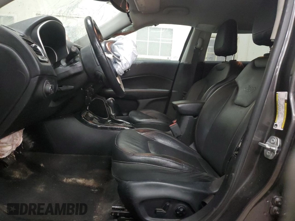 2018 Jeep Compass Limited with VIN 3C4NJDCB8JT395928, listed as a Copart auction lot 55462985 with 66,941 mi miles and Clean title. Bid and sale history available at DreamBid. Image 7.