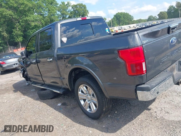 2019 Ford F-150 XL with VIN 1FTEW1C47KKF08272, listed as a IAAI auction lot 42243288 with 225,490 mi miles and . Bid and sale history available at DreamBid. Image 3.