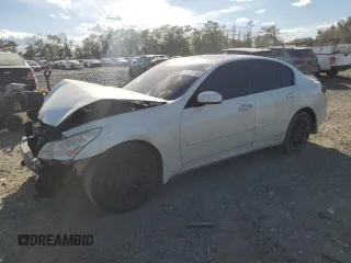 2008 Infiniti G35 x with VIN JNKBV61F98M278642, listed as a Copart auction lot 75118144 with Not Provided miles and Salvage Title. Bid and sale history available at DreamBid. Image 1.