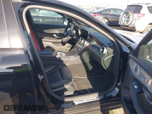 2019 Mercedes-Benz C 43 AMG with VIN 55SWF6EB8KU299343, listed as a IAAI auction lot 41432149 with 40,744 mi miles and . Bid and sale history available at DreamBid. Image 5.