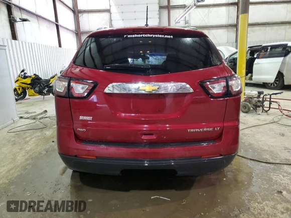 2013 Chevrolet Traverse LT with VIN 1GNKVGKD1DJ152802, listed as a Copart auction lot 47931035 with Not Provided miles and Non Repairable. Bid and sale history available at DreamBid. Image 6.