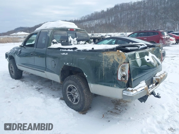 1997 Dodge Dakota with VIN 1B7GG23X5VS121326, listed as a IAAI auction lot 41341453 with 183,514 mi miles. Bid and sale history available at carsss.com. Image 3.
