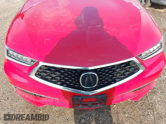 2019 Acura TLX with VIN 19UUB2F37KA005185, listed as a IAAI auction lot 42149495 with 53,345 mi miles and . Bid and sale history available at DreamBid. Image 6.