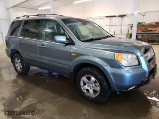 2006 Honda Pilot EX-L with RES with VIN 2HKYF18676H554339, listed as a Copart auction lot 44935225 with 225,171 mi miles and Salvage Title. Bid and sale history available at carsss.com. Image 4.
