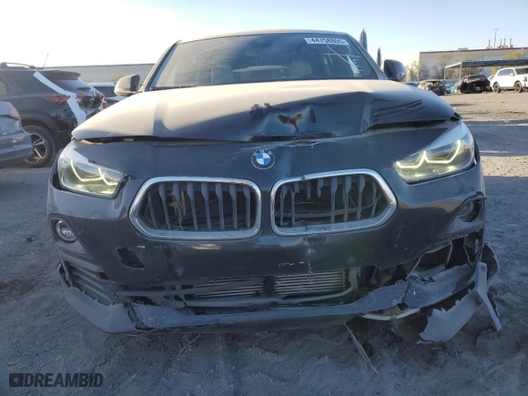 2020 BMW X2 xDrive28i with VIN WBXYJ1C01L5R58267, listed as a Copart auction lot 44758805 with 32,886 mi miles and Salvage Title. Bid and sale history available at carsss.com. Image 5.