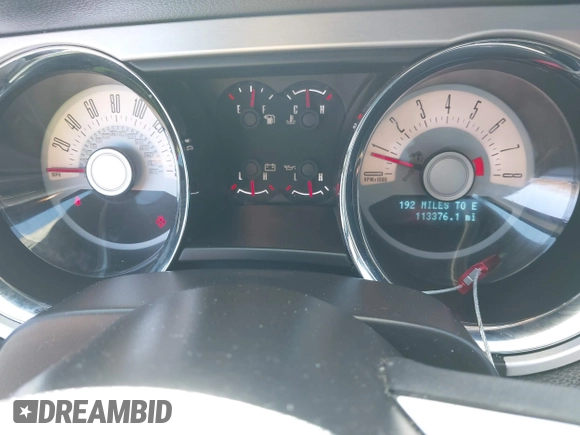 2012 Ford Mustang Premium with VIN 1ZVBP8AM4C5210870, listed as a IAAI auction lot 41521473 with 113,376 mi miles and . Bid and sale history available at DreamBid. Image 7.