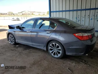 2013 Honda Accord Sport with VIN 1HGCR2F52DA273461, listed as a Copart auction lot 52364325 with 92,577 mi miles and Salvage Title. Bid and sale history available at DreamBid. Image 2.
