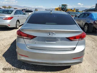 2017 Hyundai Elantra SE with VIN 5NPD74LF1HH081769, listed as a Copart auction lot 71465934 with 125,594 mi miles and Salvage Title. Bid and sale history available at carsss.com. Image 6.