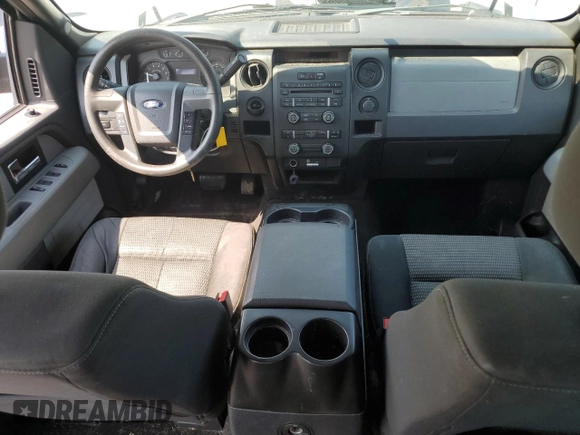 2014 Ford F-150 XL with VIN 1FTEW1CM6EFC60478, listed as a Copart auction lot 58873165 with 126,414 mi miles and Salvage title. Bid and sale history available at DreamBid. Image 8.