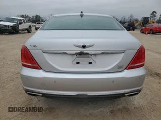 2018 Genesis G90 5.0L Ultimate with VIN KMHG54JH8JU037377, listed as a Copart auction lot 45420875 with 39,548 mi miles and Clean Title. Bid and sale history available at carsss.com. Image 6.