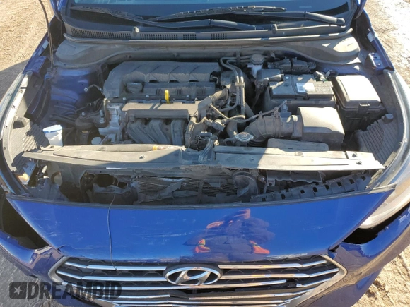 2020 Hyundai Accent SE with VIN 3KPC24A63LE121523, listed as a Copart auction lot 37807554 with 80,317 mi miles. Bid and sale history available at carsss.com. Image 11.