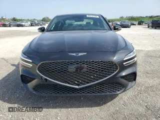 2025 Genesis G70 2.5T z VIN KMTG34SC7SU143836, wystawiony jako Copart lot #60212205 z przebiegiem 1 581 mil mil oraz Nie do naprawy • Non repairable. Historia ofert i sprzedaży dostępna na DreamBid. Obrazek 5.