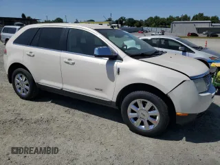 2008 Lincoln MKX with VIN 2LMDU68C08BJ30684, listed as a Copart auction lot 53810885 with 179,874 mi miles and Salvage Title. Bid and sale history available at carsss.com. Image 4.