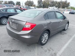 2012 Honda Civic EX with VIN 2HGFB2F89CH517330, listed as a IAAI auction lot 42116208 with 196,861 mi miles and . Bid and sale history available at DreamBid. Image 4.