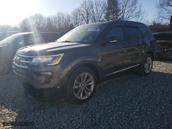 2018 Ford Explorer XLT with VIN 1FM5K8D89JGB82624, listed as a Copart auction lot 48455945 with 64,564 mi miles and Salvage Title. Bid and sale history available at carsss.com. Image 1.