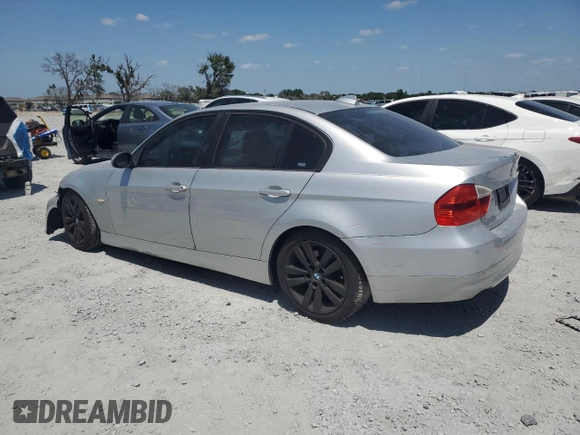 2008 BMW 3 Series 328i with VIN WBAVA37508NL48589, listed as a Copart auction lot 54542995 with 170,035 mi miles and Salvage Title. Bid and sale history available at DreamBid. Image 2.