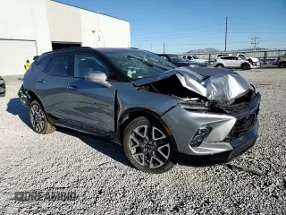 2023 Chevrolet Blazer RS with VIN 3GNKBKRS5PS136654, listed as a Copart auction lot 88350305 with 6,639 mi miles and Salvage title. Bid and sale history available at DreamBid. Image 11.
