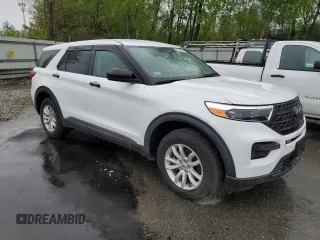 2020 Ford Explorer with VIN 1FMSK8BH3LGC01631, listed as a Copart auction lot 54668005 with 22,047 mi miles and Salvage title. Bid and sale history available at DreamBid. Image 4.