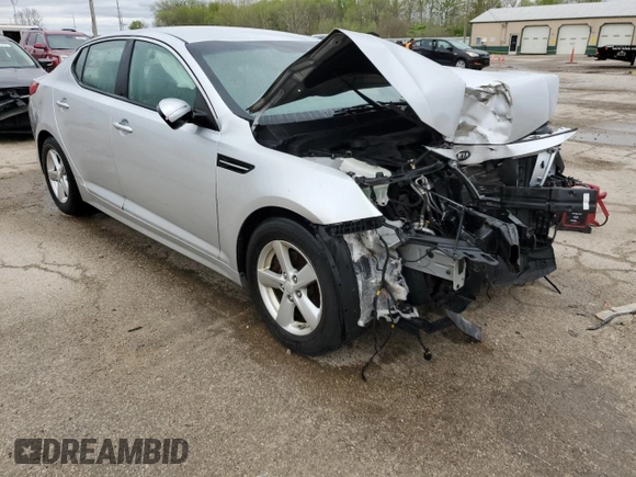 2014 Kia Optima LX z VIN 5XXGM4A73EG266544, wystawiony jako Copart lot #53988705 z przebiegiem 66 356 mil mil oraz Szkoda całkowita • Salvage title. Historia ofert i sprzedaży dostępna na DreamBid. Obrazek 4.