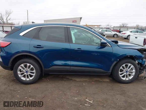 2020 Ford Escape SE with VIN 1FMCU9G69LUB02647, listed as a IAAI auction lot 41549014 with 53,170 mi miles. Bid and sale history available at carsss.com. Image 14.