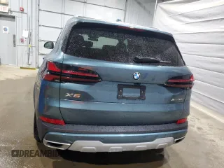 2024 BMW X5 xDrive40i with VIN 5UX23EU06R9S35422, listed as a Copart auction lot 58145345 with 537 mi miles and Salvage title. Bid and sale history available at DreamBid. Image 6.