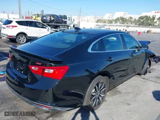2020 Chevrolet Malibu RS with VIN 1G1ZG5ST9LF153199, listed as a IAAI auction lot 40483008 with 25,744 mi miles. Bid and sale history available at carsss.com. Image 4.