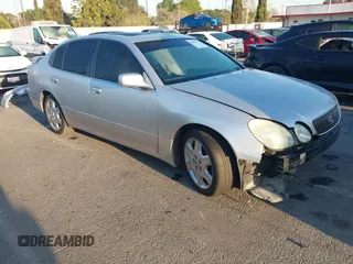 2002 Lexus GS 430 with VIN JT8BL69S620009827, listed as a IAAI auction lot 41847321 with 241,238 mi miles and . Bid and sale history available at DreamBid. Image 1.