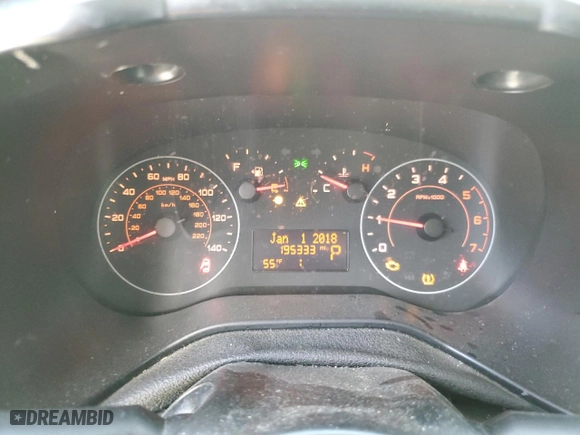 2018 Ram ProMaster City Cargo Van Tradesman SLT with VIN ZFBERFBB9J6J49795, listed as a Copart auction lot 53423125 with 195,333 mi miles and Clean Title. Bid and sale history available at carsss.com. Image 9.
