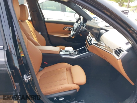 2023 BMW 3 Series 330i with VIN 3MW69FF09P8D39007, listed as a IAAI auction lot 42071643 with 24,781 mi miles and . Bid and sale history available at DreamBid. Image 5.