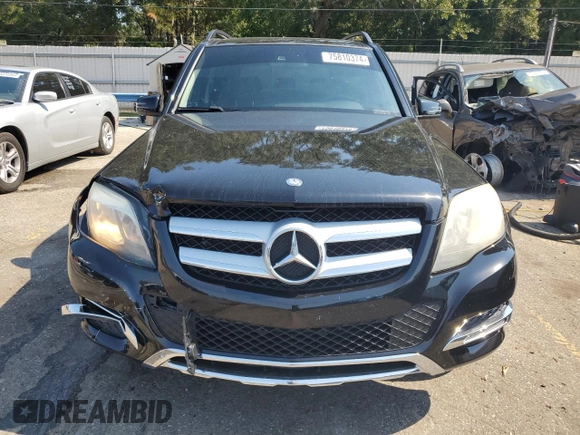 2015 Mercedes-Benz GLK 350 with VIN WDCGG5HB3FG432265, listed as a Copart auction lot 75810374 with 140,883 mi miles and Salvage Title. Bid and sale history available at DreamBid. Image 5.