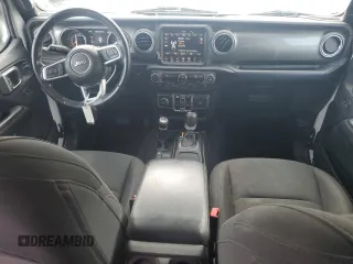 2019 Jeep Wrangler Unlimited Sahara с VIN 1C4HJXEG6KW580031, выставлен на аукционе Copart как лот 59687835 с пробегом 136 590 миль миль и Списание • Salvage title. История ставок и продаж доступна на DreamBid. Изображение 8.
