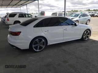 2021 Audi A4 S line Premium Plus z VIN WAUEAAF47MA040978, wystawiony jako Copart lot #56773385 z przebiegiem 32 604 mil mil oraz Szkoda całkowita • Salvage title. Historia ofert i sprzedaży dostępna na DreamBid. Obrazek 3.