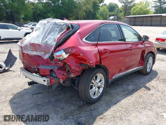 2010 Lexus RX 450h with VIN JTJZB1BA5A2400328, listed as a IAAI auction lot 42414019 with 225,000 mi miles and . Bid and sale history available at DreamBid. Image 4.