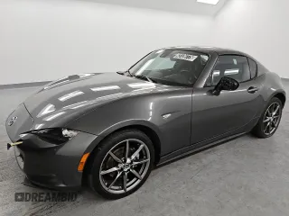 2017 Mazda MX-5 Miata Grand Touring z VIN JM1NDAM70H0100330, wystawiony jako Copart lot #43126775 z przebiegiem 107 166 mil mil oraz Czysty tytuł • Clean title. Historia ofert i sprzedaży dostępna na DreamBid. Obrazek 1.