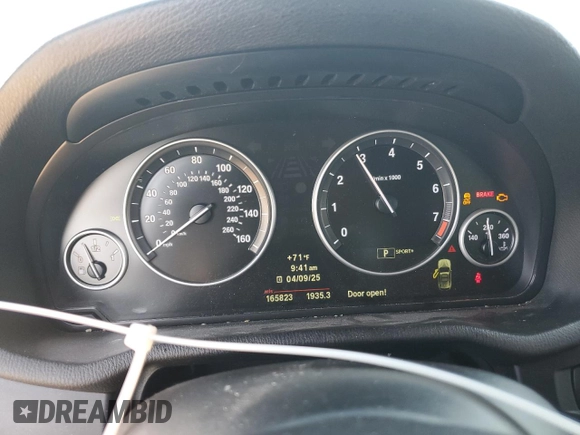 2011 BMW X3 35i with VIN 5UXWX7C59BL735081, listed as a Copart auction lot 52051245 with 165,823 mi miles and Clean Title. Bid and sale history available at DreamBid. Image 9.