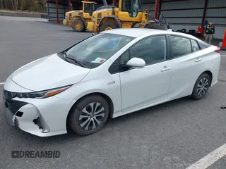 2021 Toyota Prius LE with VIN JTDKAMFP4M3183182, listed as a IAAI auction lot 41247715 with 46,673 mi miles and . Bid and sale history available at DreamBid. Image 2.