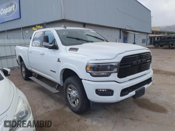 2021 Ram 2500 Laramie with VIN 3C6UR5FL4MG612250, listed as a Copart auction lot 82898924 with 52,008 mi miles and Clean Title. Bid and sale history available at carsss.com. Image 4.