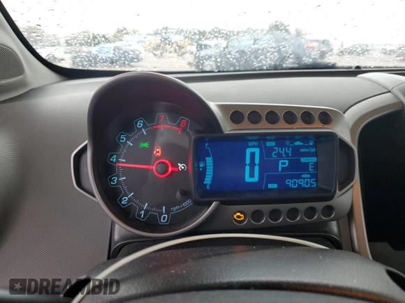 2014 Chevrolet Sonic LT with VIN 1G1JC6SBXE4185129, listed as a Copart auction lot 50242585 with 90,905 mi miles and Clean Title. Bid and sale history available at carsss.com. Image 9.