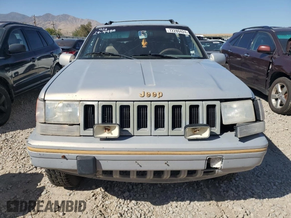 1995 Jeep Grand Cherokee Limited с VIN 1J4GZ78SXSC579786, выставлен на аукционе Copart как лот 72280424 с пробегом Не указан миль и На запчасти • Non repairable. История ставок и продаж доступна на DreamBid. Изображение 5.