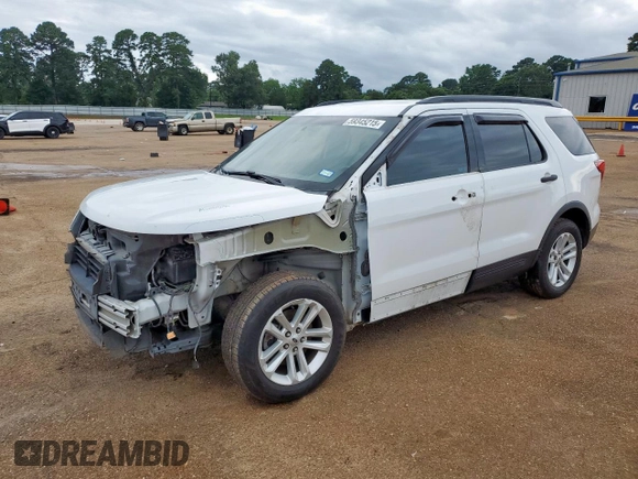 2017 Ford Explorer with VIN 1FM5K7B84HGB14352, listed as a Copart auction lot 59345215 with 120,878 mi miles and Salvage title. Bid and sale history available at DreamBid. Image 1.