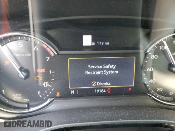2020 Cadillac XT6 FWD Premium Luxury with VIN 1GYKPCRS4LZ132344, listed as a Copart auction lot 60595535 with 19,184 mi miles and Salvage title. Bid and sale history available at DreamBid. Image 9.