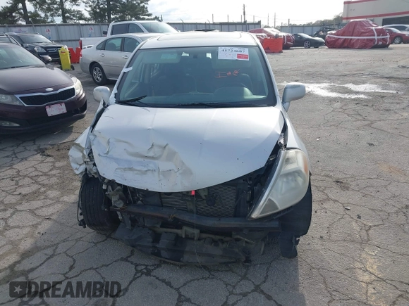 2007 Nissan Versa 1.8 S with VIN 3N1BC13E97L383742, listed as a IAAI auction lot 41724687 with 294,413 mi miles. Bid and sale history available at carsss.com. Image 12.