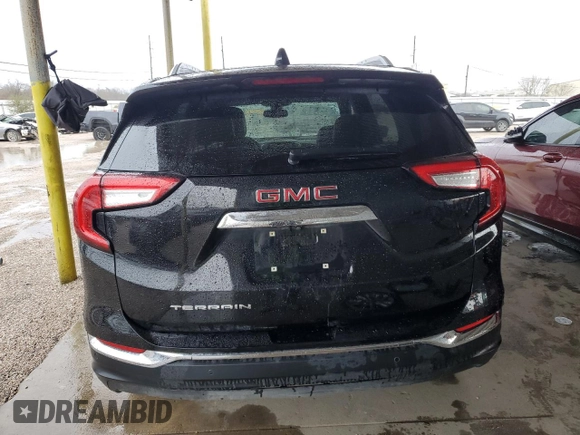 2023 GMC Terrain SLT with VIN 3GKALPEG5PL164789, listed as a Copart auction lot 46358035 with 58,895 mi miles and Clean Title. Bid and sale history available at carsss.com. Image 6.
