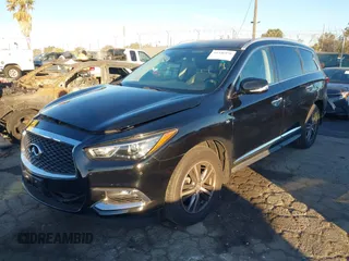 2020 Infiniti QX60 Pure with VIN 5N1DL0MNXLC505914, listed as a IAAI auction lot 41336979 with 53,813 mi miles and . Bid and sale history available at DreamBid. Image 17.