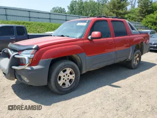 2002 Chevrolet Avalanche z VIN 3GNEK13T22G184696, wystawiony jako Copart lot #83523504 z przebiegiem 187 062 mil mil oraz Czysty tytuł • Clean title. Historia ofert i sprzedaży dostępna na DreamBid. Obrazek 1.