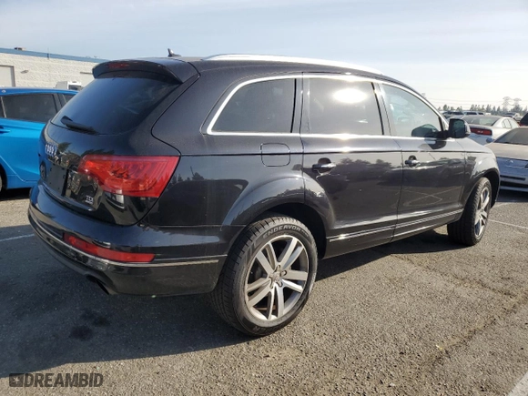 2011 Audi Q7 3.0L TDI Premium Plus with VIN WA1LMAFE5BD000611, listed as a Copart auction lot 87122694 with 123,283 mi miles and Clean Title. Bid and sale history available at carsss.com. Image 3.