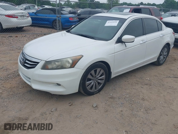 2011 Honda Accord EX-L with VIN 1HGCP3F84BA030771, listed as a IAAI auction lot 42115944 with 203,597 mi miles and . Bid and sale history available at DreamBid. Image 17.