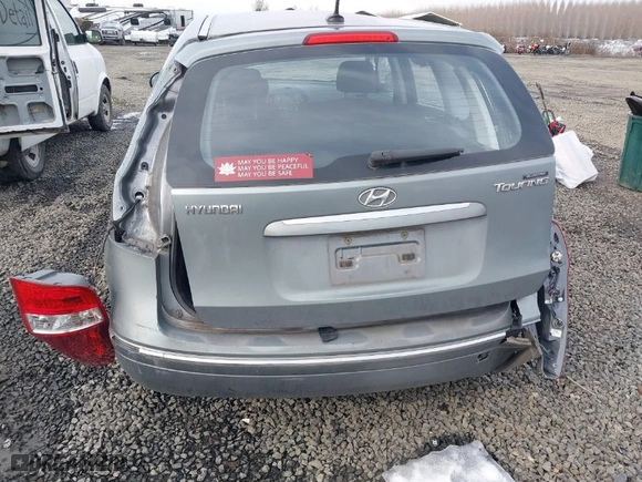 2010 Hyundai Elantra Touring GLS with VIN KMHDB8AE2AU051834, listed as a IAAI auction lot 41556140 with 107,206 mi miles. Bid and sale history available at carsss.com. Image 6.