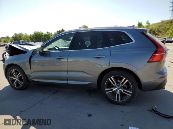 2019 Volvo XC60 Momentum with VIN LYV102RK4KB191805, listed as a Copart auction lot 62419245 with 63,301 mi miles and Salvage title. Bid and sale history available at DreamBid. Image 2.