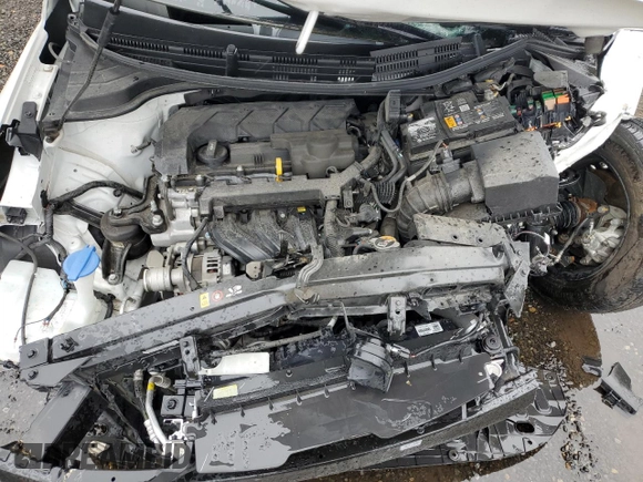 2022 Kia Rio S with VIN 3KPA24AD7NE448158, listed as a Copart auction lot 52122265 with 0 mi miles and Salvage Title. Bid and sale history available at carsss.com. Image 11.